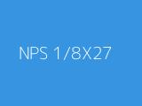 NPS 1/8X27 